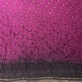 Tussar kota bandhani saree