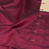 Mishrita Colour Blocked Organza Saree