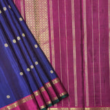 Vera Twin Border Kanchipuram Silk Saree - Violet