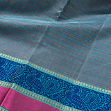 Kimaya peacock border silk saree