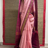 Mohana Rudraksham Kanchi Silk Saree - Pink