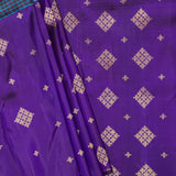Ranya Kasa Kasa Kattam Kanchi Silk Saree - Purple