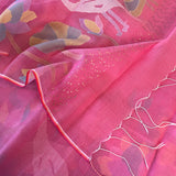 Organza jamdani saree