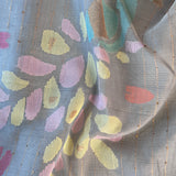 Sequinned handwoven organza saree