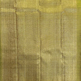 Trayi Olive Kanchipuram Silk Saree