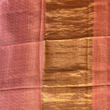 Silk sequinned saree