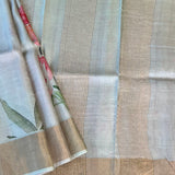 Maya floral tussar saree
