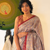 Mila Foliage Dots Kanchipuram Silk Saree