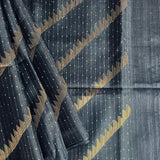 Sequinned matka organza saree