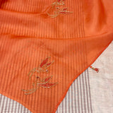 Mishrita Embroidered Colour Block Organza Saree