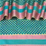 Mila Mermaid Sheen Kanchipuram Silk Saree