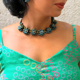 Azure Bloom Terracotta Set