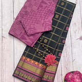 Kimaya checked silk saree