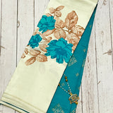 Mila buttercup korvai kanchi silk saree