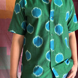 Elements Lagoon Ikat Shirt - Jungle