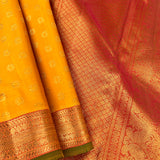 Sumangala Lemon Zest Kanchipuram Silk Saree