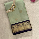 Mohana Rudraksham Kanchipuram Silk Saree