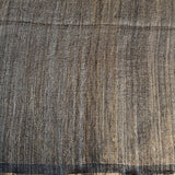 Metallic zari striped organza saree