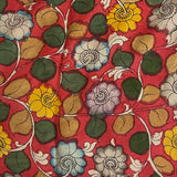 Sameeksha organza kalamkari saree