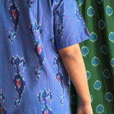 Elements Whirlpool Ikat Shirt - Cobalt