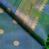 Ranya shoulder brocade kanchi silk saree