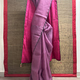Mishrita Organza Flip Saree - Mauve