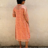 Kota Printed Overlay Dress
