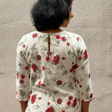 Rosette Embroidered Coord Set