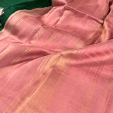 Mila Dark Green Kanchi Silk Saree