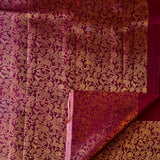 Trayi Maroon Vanasingaram Kanchipuram Silk Saree