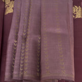 Madhura Paperflowers Kanchi Organza Saree - Mauve