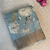 Maya pastel floral saree