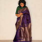 Fine Temples Kanchipuram Silk Saree