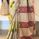 Anagha Kutch Embroidered Kanchi Silk Saree