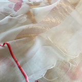 Organza handwoven jamdani saree