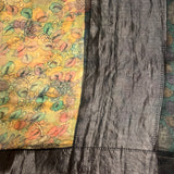 Sameeksha organza kalamkari saree