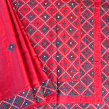 Tushara kutch embroidered saree