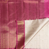Mohana Cream Kanchipuram Silk Saree