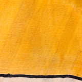 Veena Hand Painted Tussar Saree - Yellow