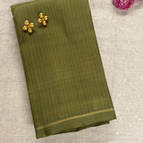 Alani Stripes Kanchipuram Silk Saree