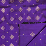 Ranya Kasa Kasa Kattam Kanchi Silk Saree - Purple