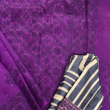 Tuhina Kutch Embroidery Organza Saree