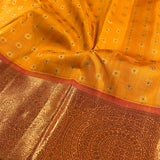 Sumangala Yellow Kanchipuram Silk Saree