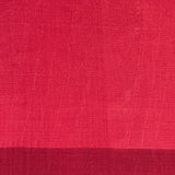 Temple Bordered Tussar Silk Saree - Red