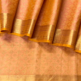 Sumangala Amber Glow Kanchipuram Silk Saree