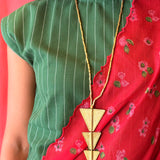 Fiza Petal Chiffon Saree - Rose