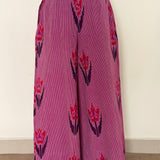 Elements Tulips Flared Ikat Pants - Orchid