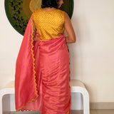 Jugal Stripescape Silk Saree