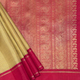 Mohana Ganga Jamuna Bordered Kanchi Silk Saree - Red