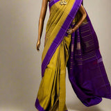 Alani contrast kanchi silk saree